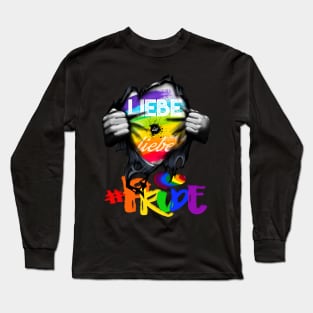 LIEBE IST LIEBE PRIDE Long Sleeve T-Shirt